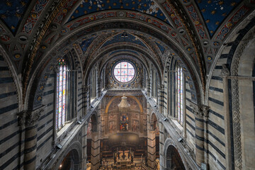 Obraz premium Siena Cathedral Interior - Siena, Italy