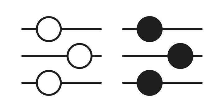 Filter Button icon for your website design, logo, app, UI. EPS10