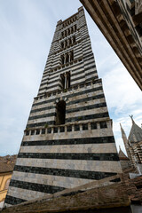 Obraz premium Siena Cathedral Bell Tower - Siena, Italy