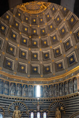Obraz premium Siena Cathedral Interior - Siena, Italy