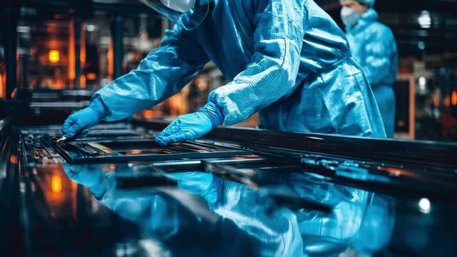 Engineer using specialized tools for targeted anodizing repair on a tablet frame emphasizing meticulous maintenance in electronic device restoration.