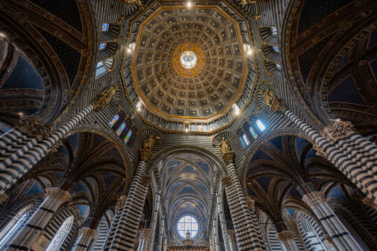 Siena Cathedral Interior - Siena, Italy