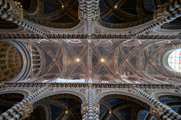 Obraz premium Siena Cathedral Interior - Siena, Italy