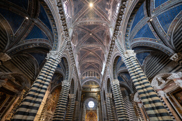 Obraz premium Siena Cathedral Interior - Siena, Italy