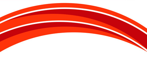 Vector red line background curve element with white space for text and message design, overlapping layers, vector