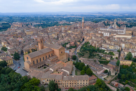 Aerial View of Siena - Siena, Italy