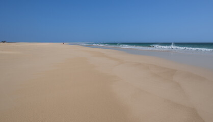 Endless Serenity on Santa Monica beach, Boa Vista, Cape Verde