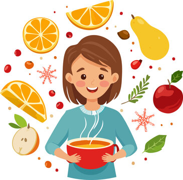 girl with fruit and vegetables, bitki &ccedil;ayları ve bitkilerle kadın 