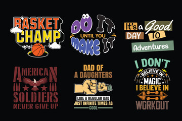 streetwear t shirt design bundle