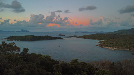 Great barrier reef amazing view in australia