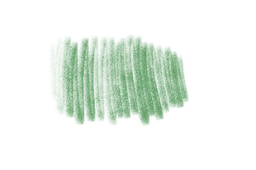 Hand-Drawn Muted Sage Green Crayon Texture Swatch with Vertical Strokes and Grainy Edges