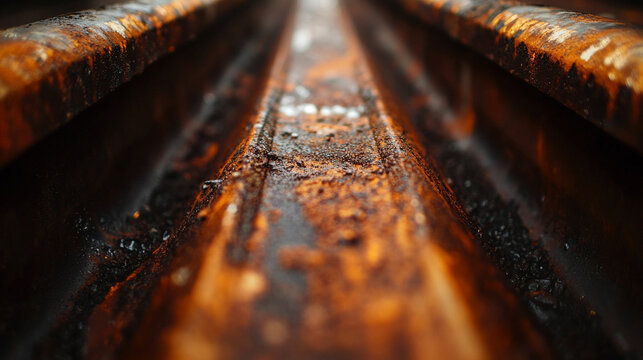 Blurred industrial metal surface with motion streaks creating a gritty abstract background that conveys strength speed manufacturing energy and modern mechanical atmosphere
