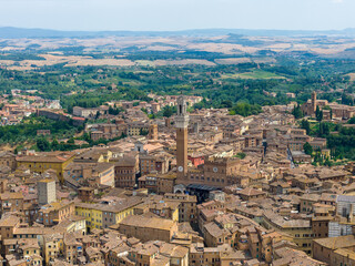Naklejka premium Palazzo Pubblico - Siena, Italy
