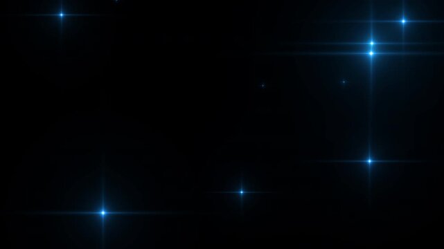 electric blue color glitter light effect background decoration