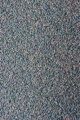 A vertical close-up photo of a concrete wall.