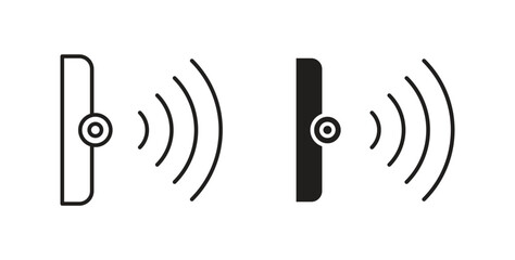 Infrared icon for web and app. vector illustration eps