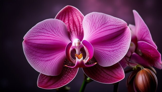 Dark Pink Orchid