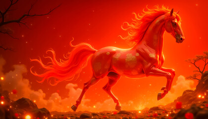 2026 is the Year of the Red Fire Horse. Happy Chinese New Year, the Year of the Horse