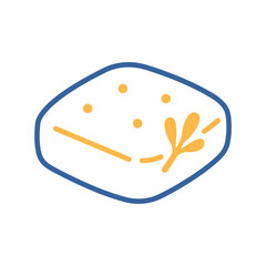 Fresh Baked Italian Focaccia Bread Icon