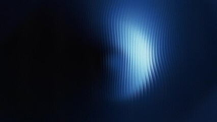 Glass gradient with clean white and icy blue tones rippling smoothly over a dark canvas, evoking cool clarity and minimalist sophistication.