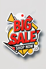 Bold Abstract Geometric Big Sale Shop Now