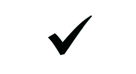 Hand Drawn Black Check Mark or Tick Icon Isolated on a White Background PNG