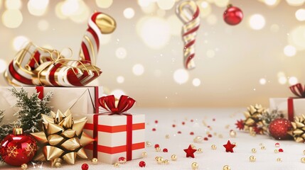 3D_Christmas_promotion_background