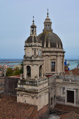 Obraz premium Cathedral church of Catania