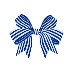 collection of elegant coquette blue ribbon bows for fashion-..