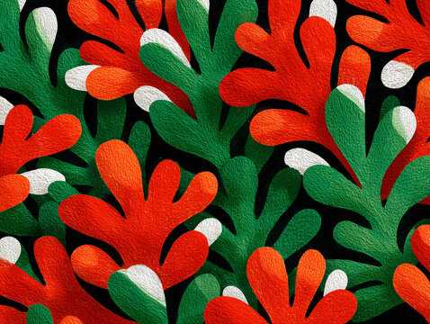 Christmas colors fusion background