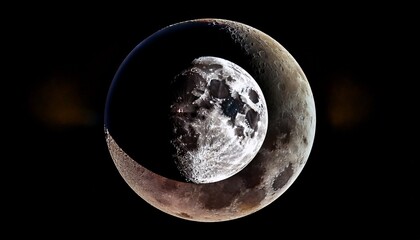 Images Of The Moon In Each Major Lunar Phase In A Circle Diagram