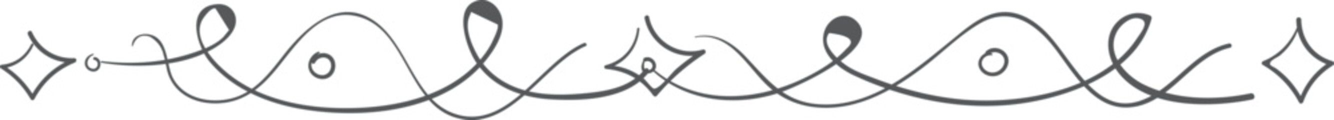 A blurry image of a line of circles with the word lol written in the middle