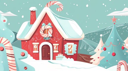 Christmas_candy_house_illustration
