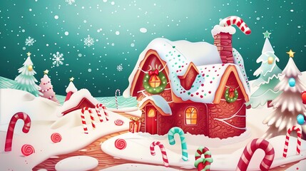 Christmas_candy_house_illustration