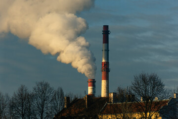 Dym z komina