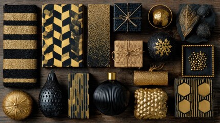 Premium Black and Gold Gift Collection