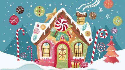 Christmas_candy_house_illustration
