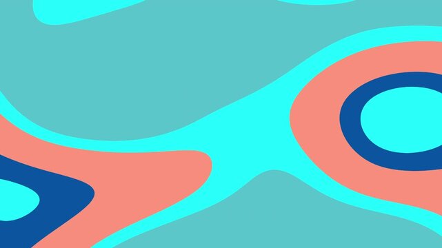 Abstract pattern of blue teal and peach suitable for backgrounds, wallpapers, digital art, and graphic design projects. Perfect for artistic compositions.