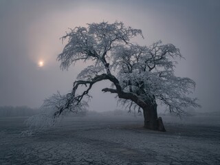 Nuclear Winter Aftermath: Frosted Fields