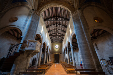 Church of Sant'Andrea Interior - Orvieto, Italy