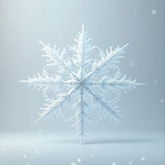 christmas background with snowflakes