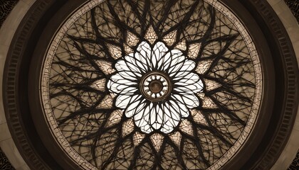 Intricate Glass Dome Design