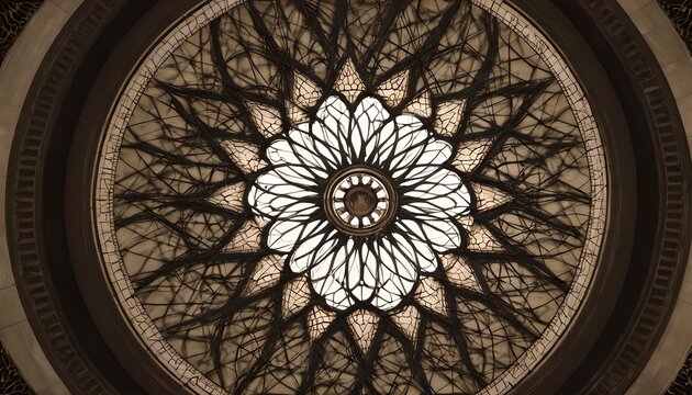 Intricate Glass Dome Design