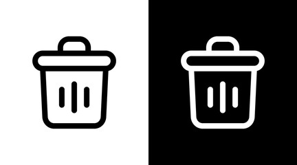 Delete With Icon Set Design