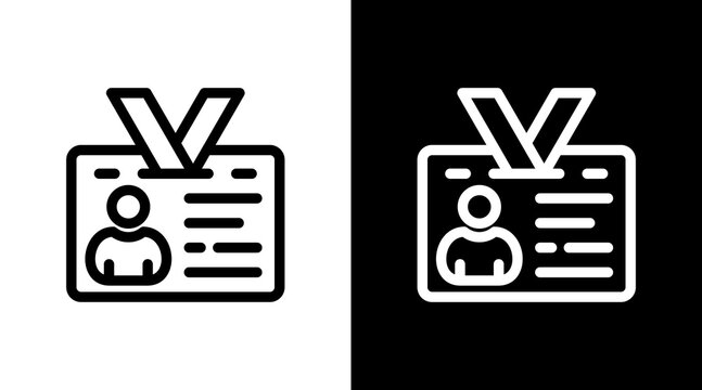 Identification With Icon Set Design