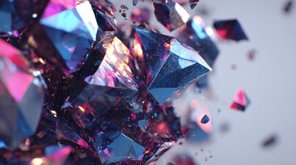 Abstract Colorful Geometric Crystal Fragmentation