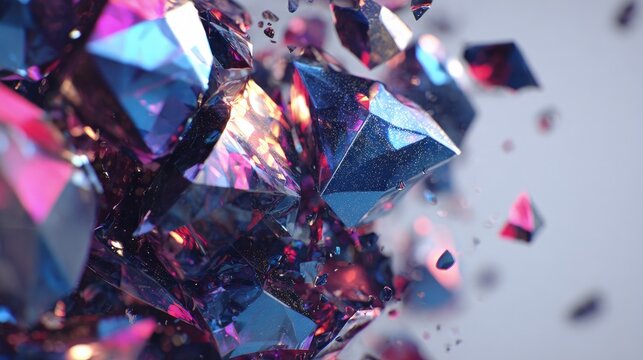 Abstract Colorful Geometric Crystal Fragmentation