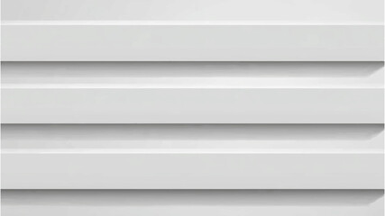 Obraz premium Gray Concrete Wall with Horizontal Grooves