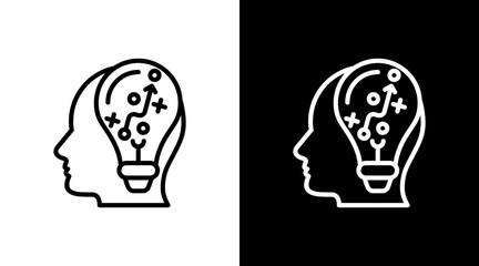 Strategic Planning With Icon Set Design