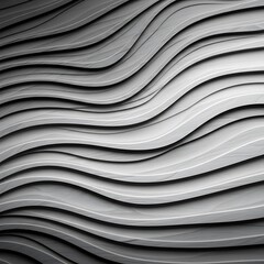 Contemporary silver wave abstract texture design and surface element
